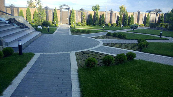 Укладка тротуарной плитки в Харькове и Харьковской области